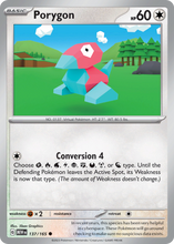 Load image into Gallery viewer, Porygon - Scarlet &amp; Violet 151 (137/165)