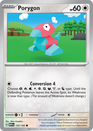 Porygon - Scarlet & Violet 151 (137/165)