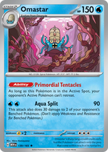 Load image into Gallery viewer, Omastar - Scarlet &amp; Violet 151 (139/165)