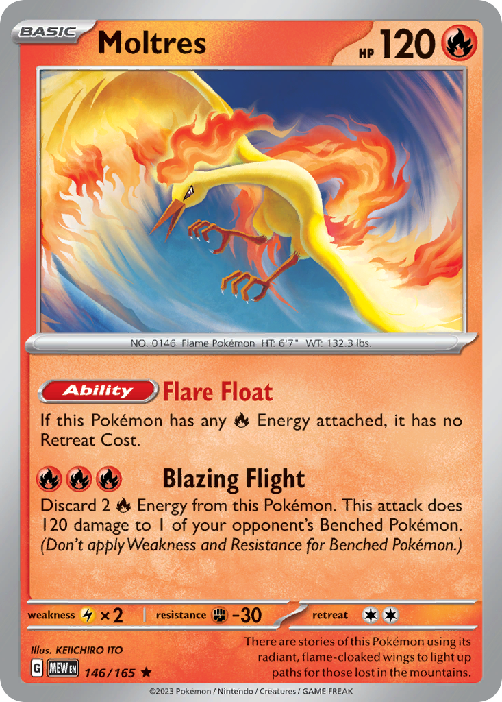 Moltres - Scarlet & Violet 151 (146/165)