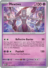 Mewtwo - Scarlet & Violet 151 (150/165)