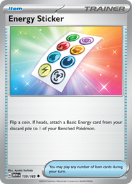 Energy Sticker - Scarlet & Violet 151 (159/165)