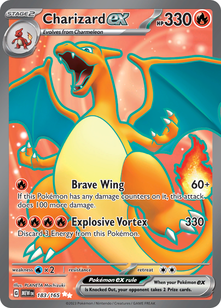 CharizardEX - Scarlet & Violet 151 (183/165)