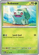 Load image into Gallery viewer, Bulbasaur - Scarlet &amp; Violet 151 (001/165)
