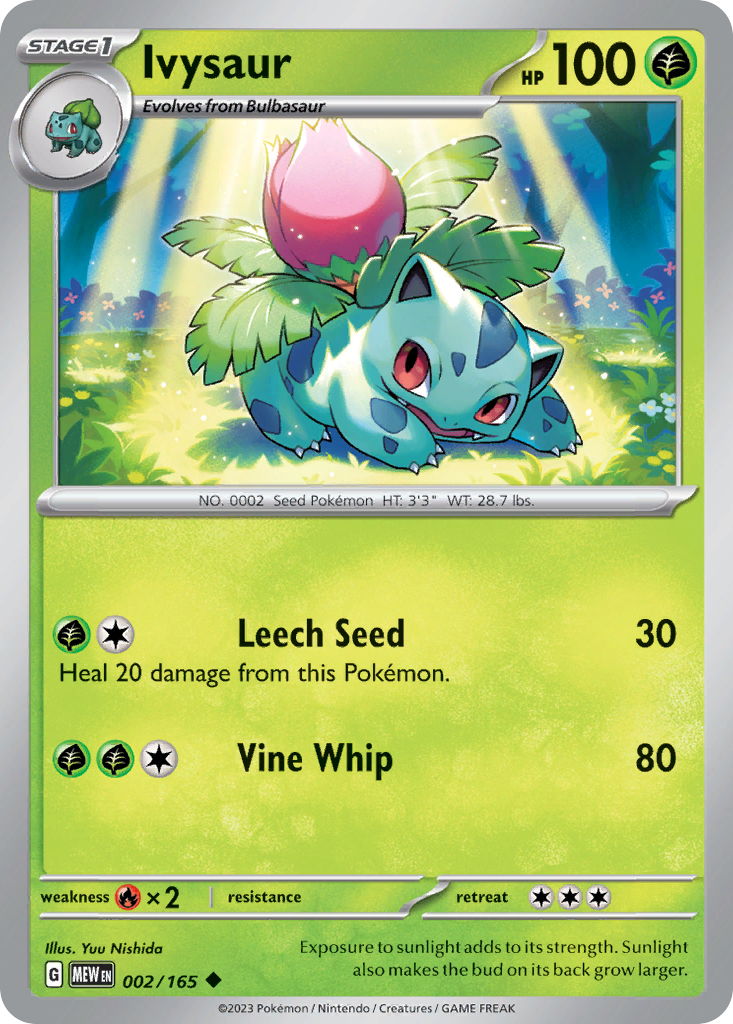 Ivysaur - Scarlet & Violet 151 (002/165)