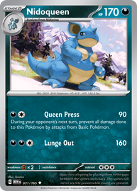 Nidoqueen - Scarlet & Violet 151 (031/165)