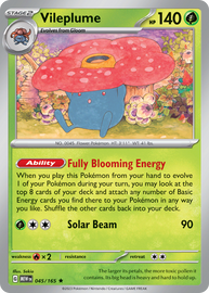 Vileplume - Scarlet & Violet 151 (045/165)