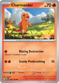 Charmander - Scarlet & Violet 151 (004/165)