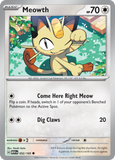 Meowth - Scarlet & Violet 151 (052/165)