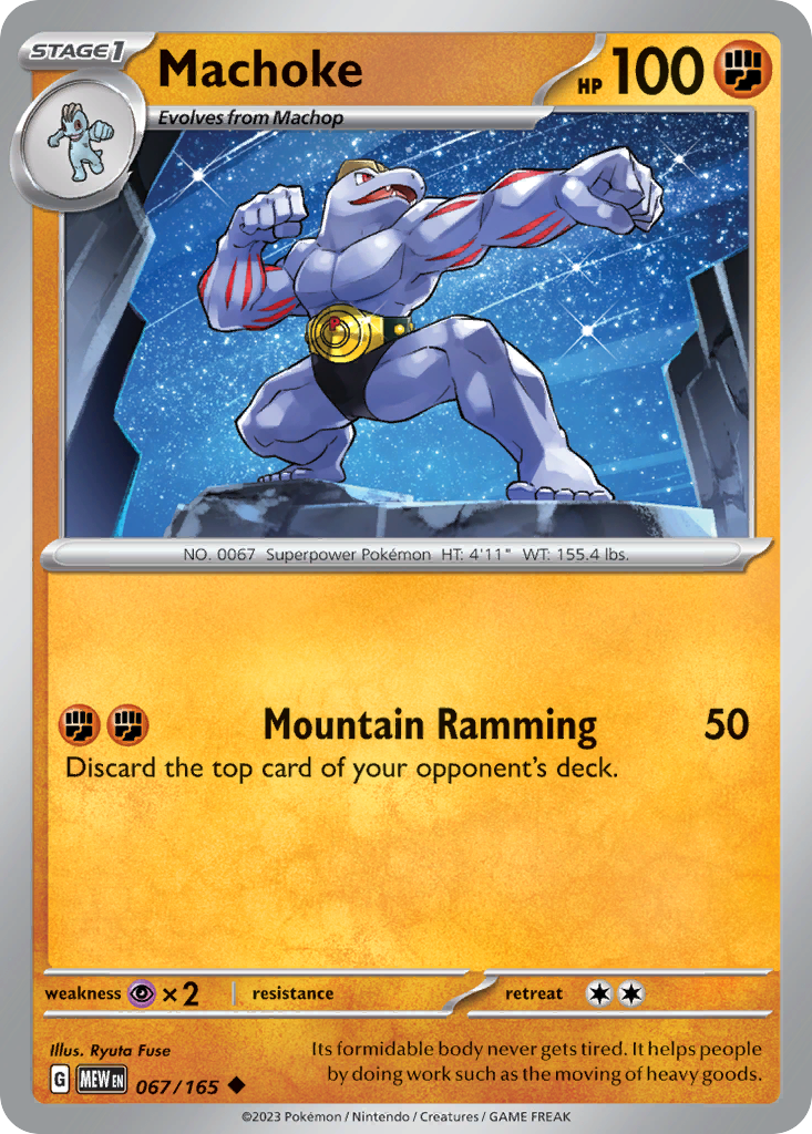 Machoke - Scarlet & Violet 151 (067/165)