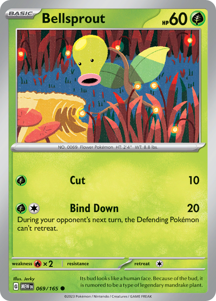 Bellsprout - Scarlet & Violet 151 (069/165)