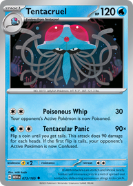 Tentacruel - Scarlet & Violet 151 (073/165)