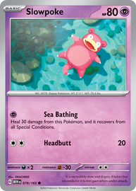 Slowpoke - Scarlet & Violet 151 (079/165)