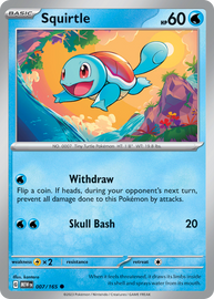 Squirtle - Scarlet & Violet 151 (007/165)