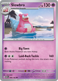 Slowbro - Scarlet & Violet 151 (080/165)