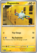 Load image into Gallery viewer, Magnemite - Scarlet &amp; Violet 151 (081/165)