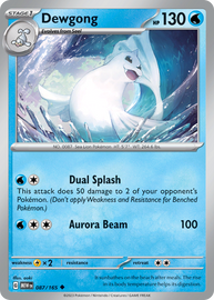Dewgong - Scarlet & Violet 151 (087/165)