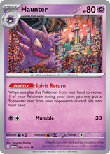 Load image into Gallery viewer, Haunter - Scarlet &amp; Violet 151 (093/165)