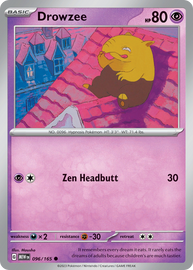 Drowzee - Scarlet & Violet 151 (096/165)